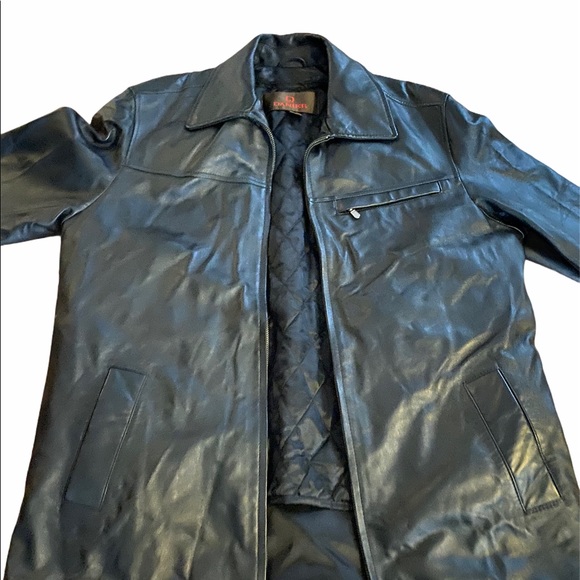 Men’s leather jacket - Picture 4 of 4